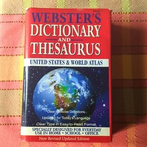 Webster's Dictionary and Thesaurus